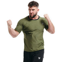 Thumbnail for RDX T2 BLACK SHORT SLEEVE T-SHIRT HYPOALLERGENIC AND ABSORBENT