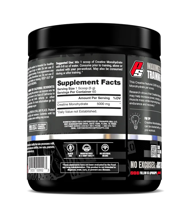 Monohydrate Creatine