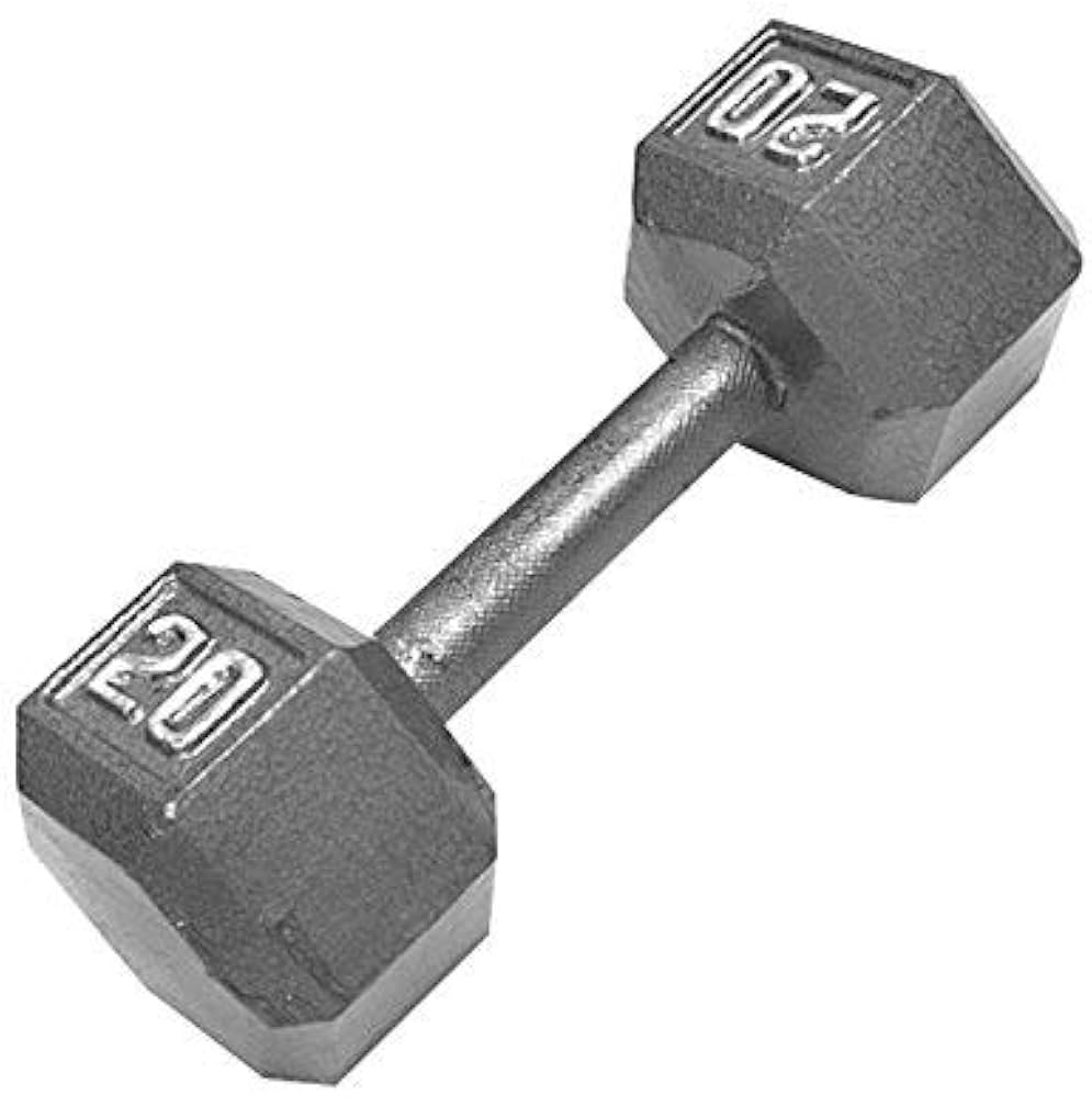 Mancuernas hexagonal de hierro 2.5 - 25 kgs