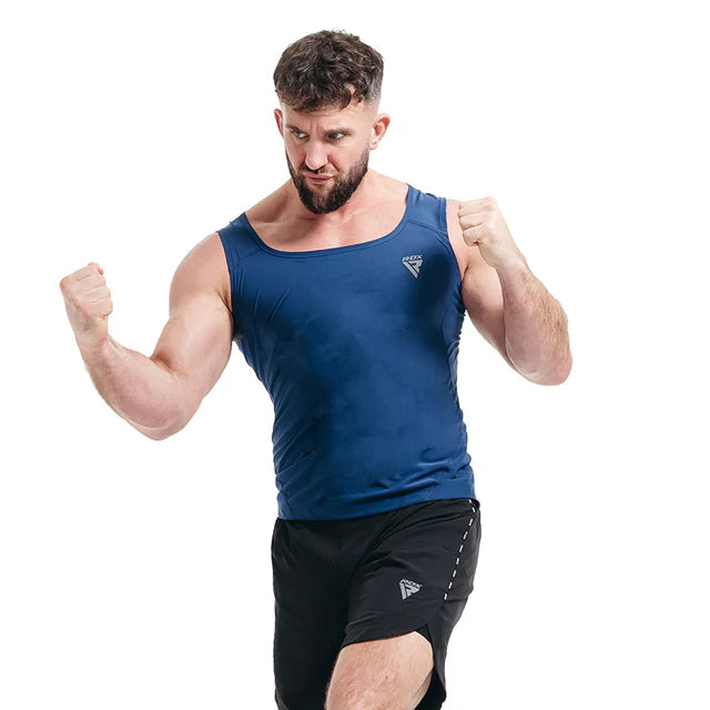 RDX T2 BLACK SHORT SLEEVE T-SHIRT HYPOALLERGENIC AND ABSORBENT