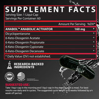 Thumbnail for Abol Hardcore 60 caps (Nutrex)