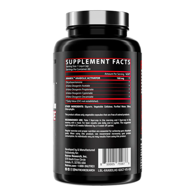 Abol Hardcore 60 caps (Nutrex)