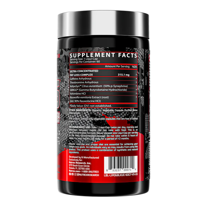 LIPO-6 BLACK UC (Nutrex)