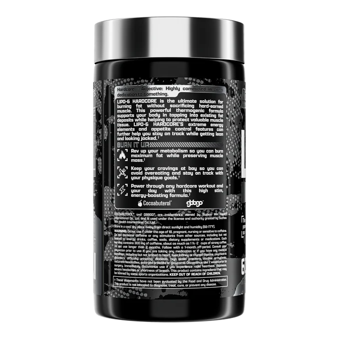 LIPO-6 HARDCORE 60 CAPSULAS (Nutrex)
