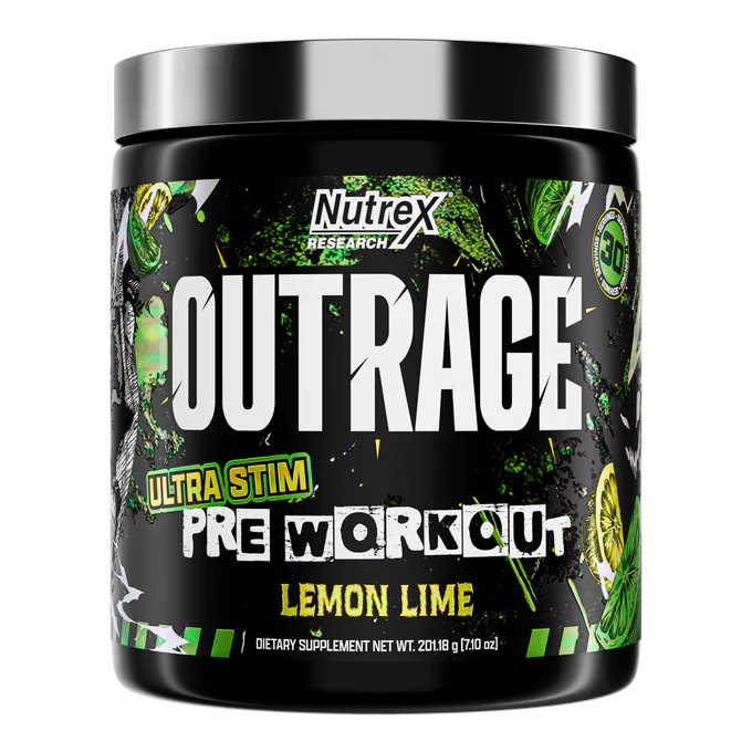 Outrage Ultra Stim Pre-Entrenamiento (Nutrex)