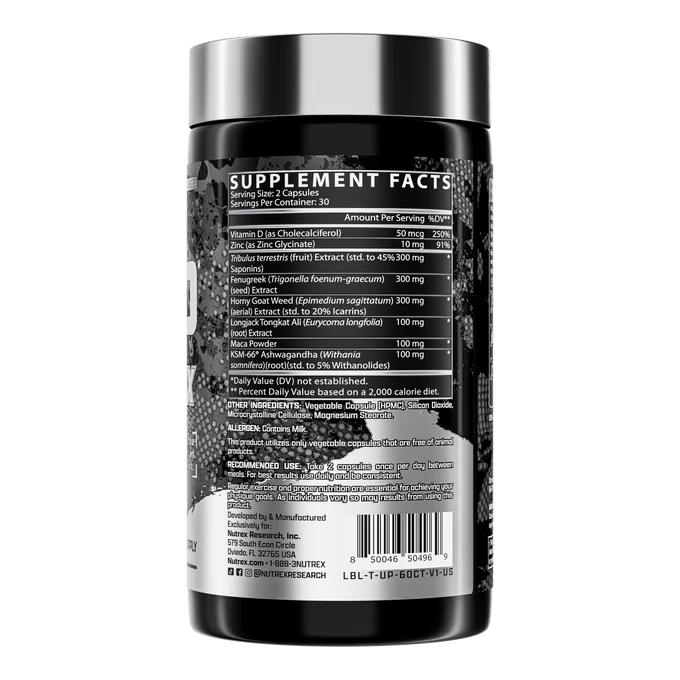 T-Up Max 60 Cápsulas (Nutrex)