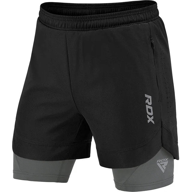 RDX T2 BLACK SHORT SLEEVE T-SHIRT HYPOALLERGENIC AND ABSORBENT