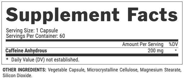 CAFFEINE 200 (Nutrex)