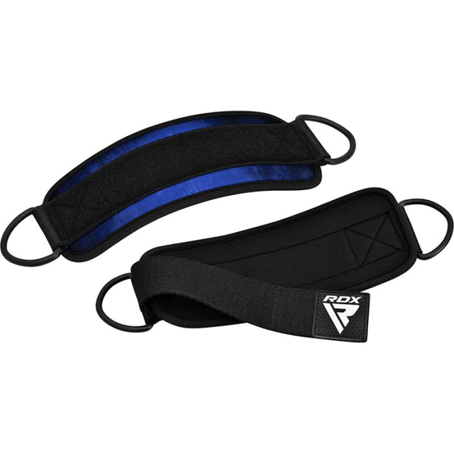 Correas de tobillo RDX A4 para máquina de polea de gimnasio