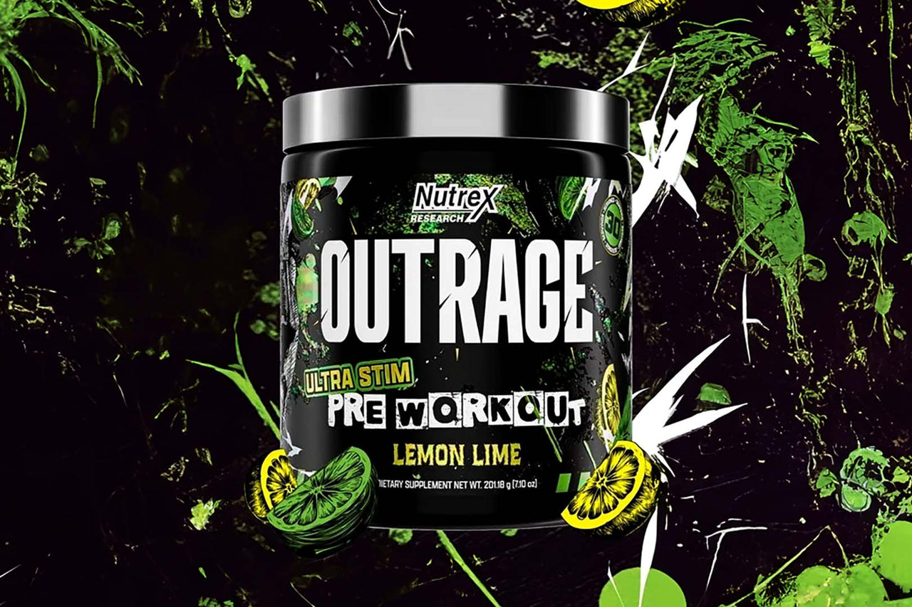 Outrage Ultra Stim Pre-Entrenamiento (Nutrex)