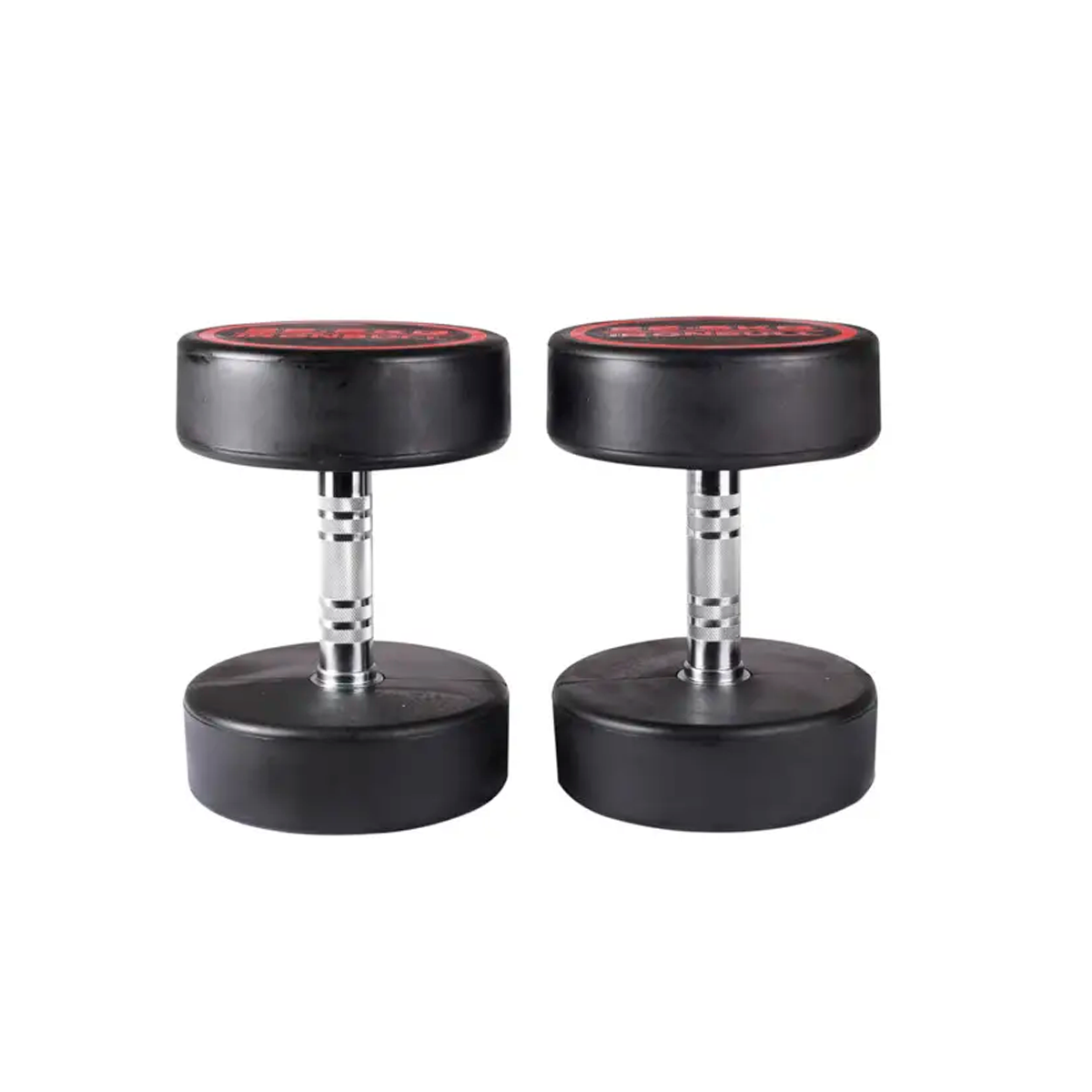 Mancuernas IRONBULL engomada rojo 2.5 - 35 kgs