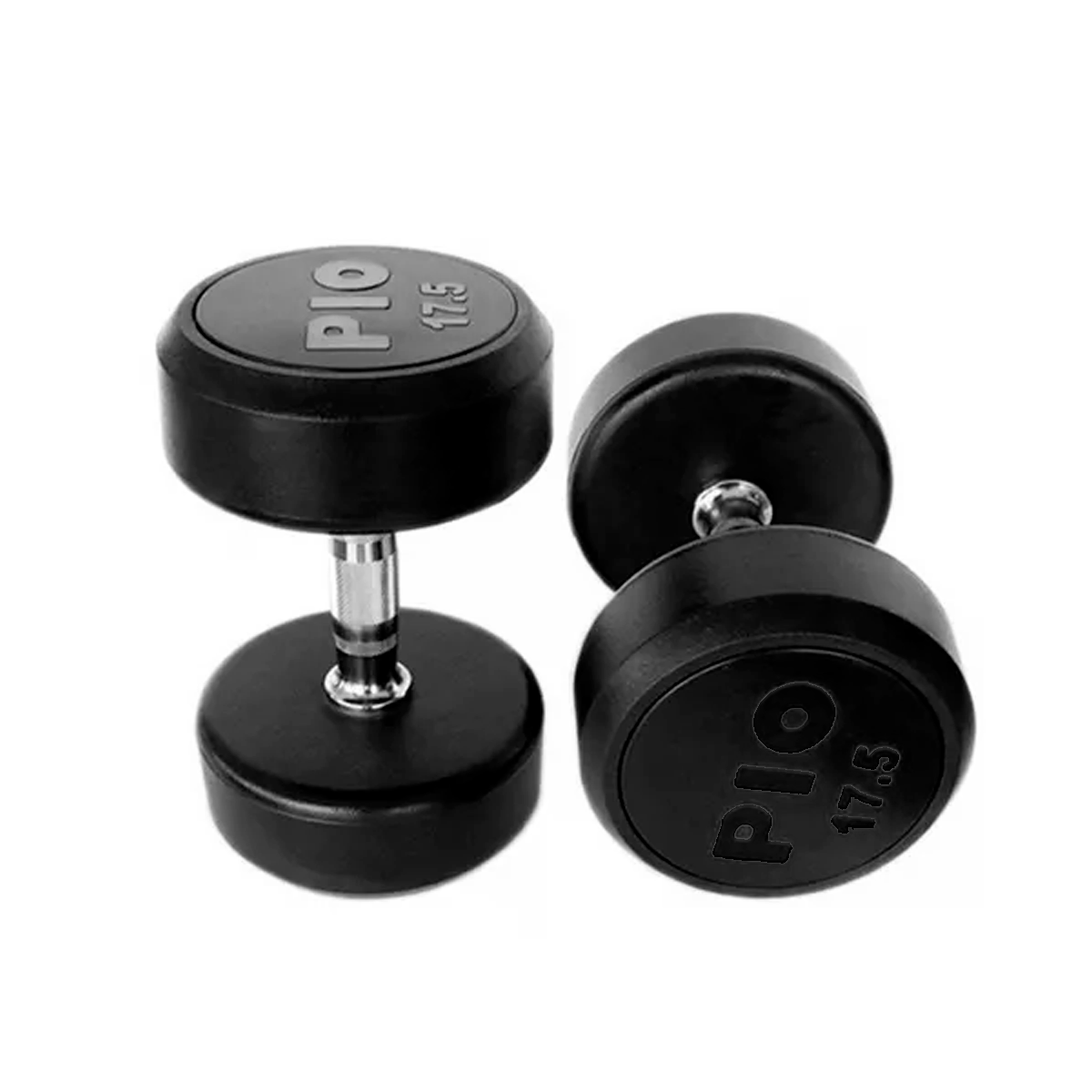 Mancuernas engomadas PIO 2.5 - 35 kgs