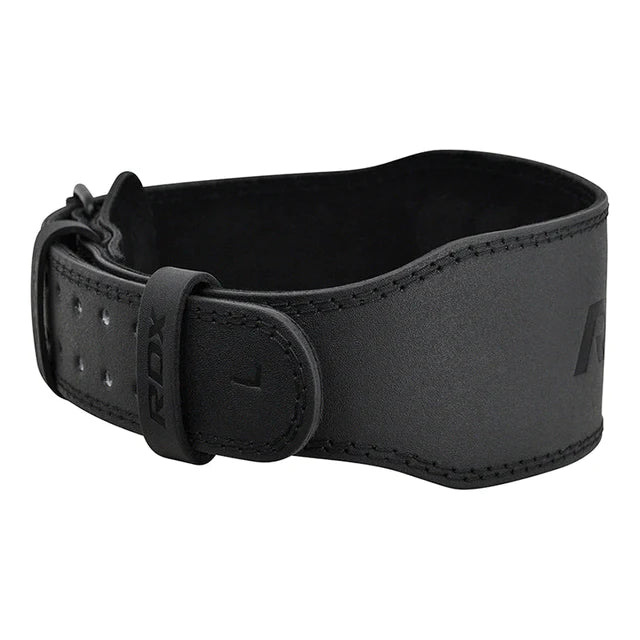 Cinturón de gimnasio de cuero RDX de 6 pulgadas
