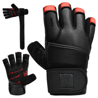 Thumbnail for RDX L7 Leather Weight Lifting Gym Glove
