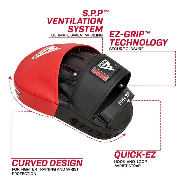 FOCUS PAD RDX T1 de Boxeo Curvos