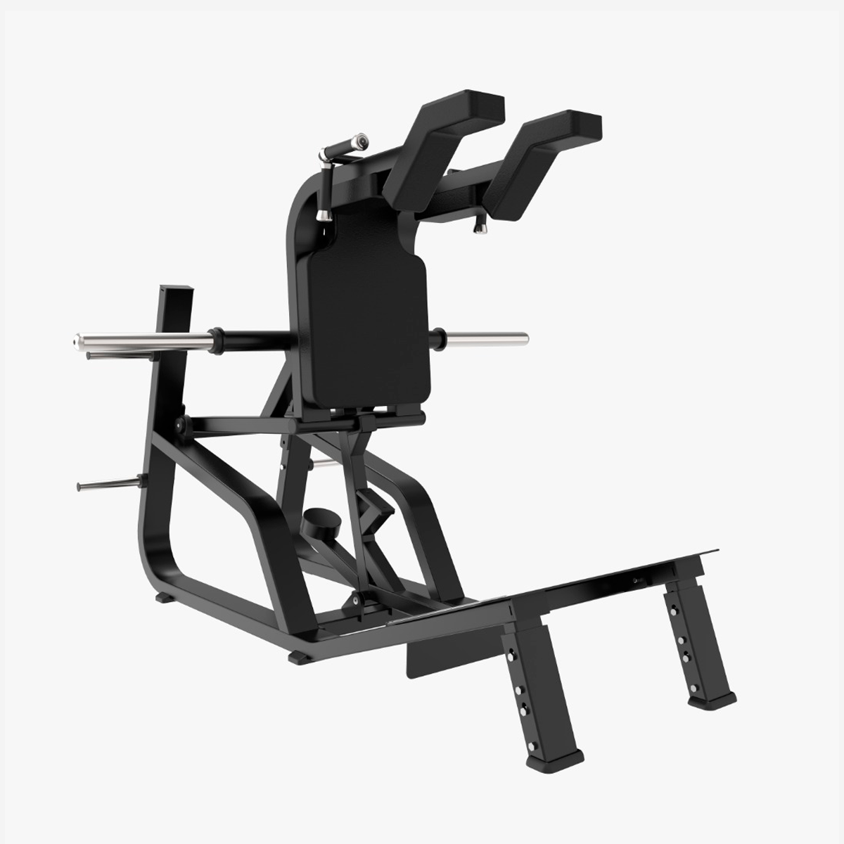 MACHINE: HAMMER PERFECT SQUAT (CLOCK)