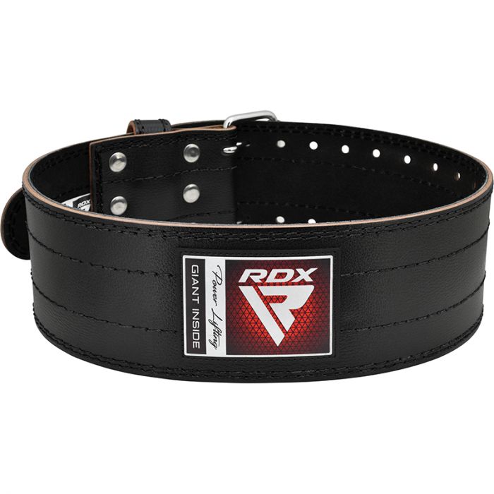 Cinturón de gimnasio de cuero para levantamiento de pesas RDX RD1 4