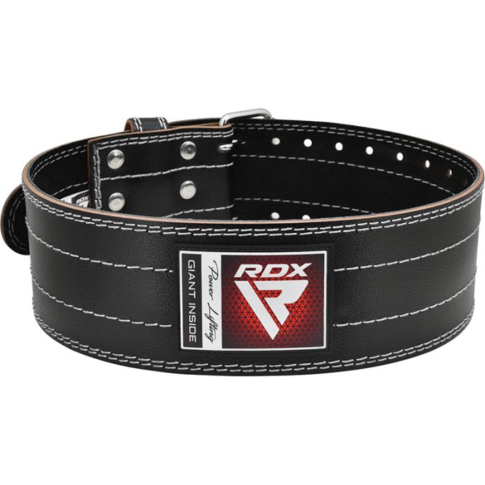 Cinturón de gimnasio de cuero para levantamiento de pesas RDX RD1 4