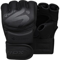 Thumbnail for RDX F15 BLACK MMA TRAINING GLOVES