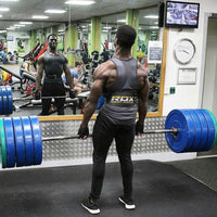 Thumbnail for Cinturón de gimnasio de cuero RDX de 6 pulgadas