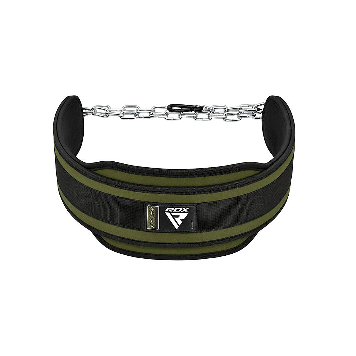 Cinturón de inmersión con cadena para entrenamiento con pesas RDX T7