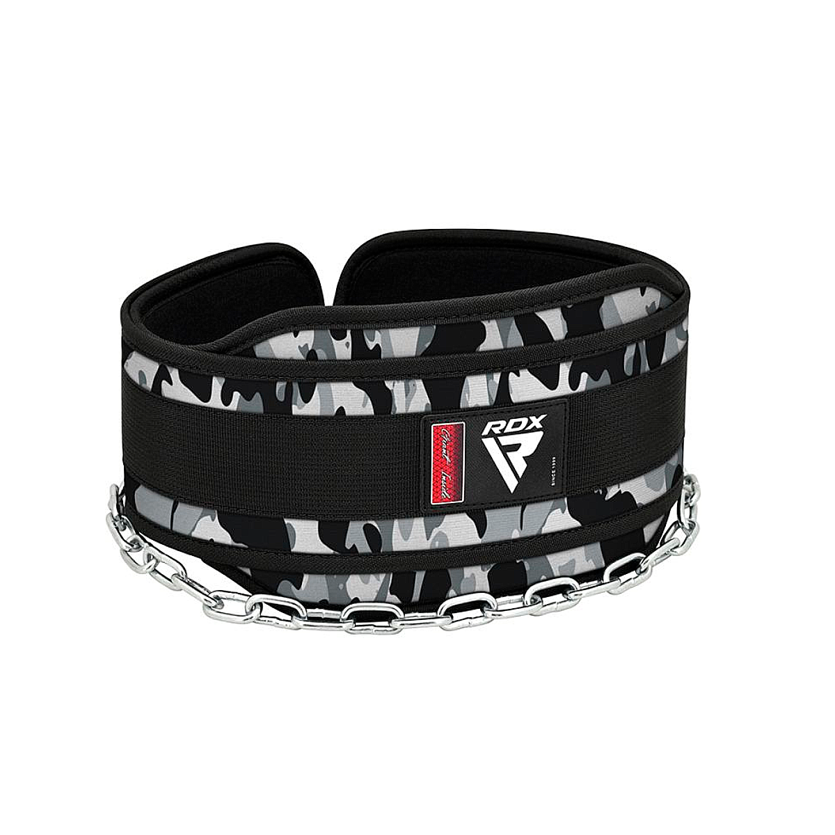 Cinturón de inmersión con cadena para entrenamiento con pesas RDX T7