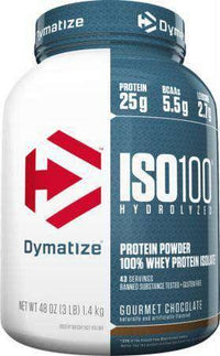 Thumbnail for Dymatize ISO100 Hydrolyzed Protein Powder - Chelo Sports