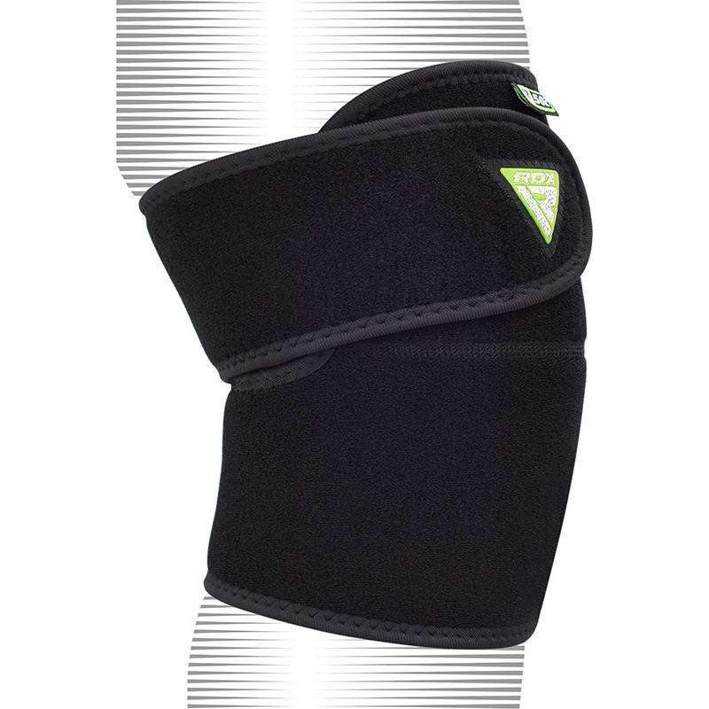 RDX K502 rodillera de compresión de doble correa ajustable para atletas - Chelo Sports
