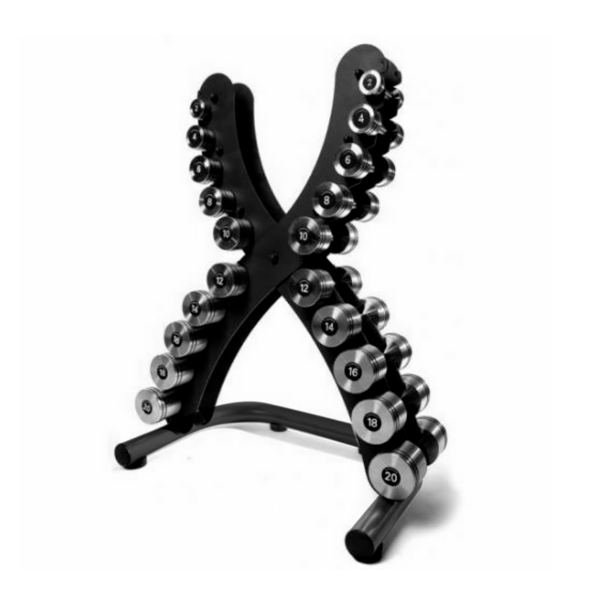 Rack para mancuernas