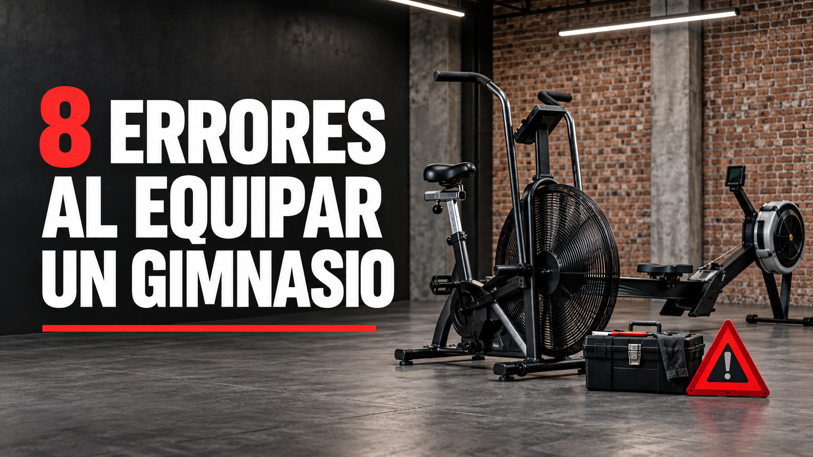 Los 8 errores que más dinero cuestan al equipar un gimnasio