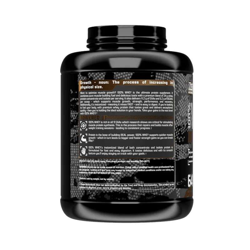 100% WHEY Premium Whey Concentrate & Isolate