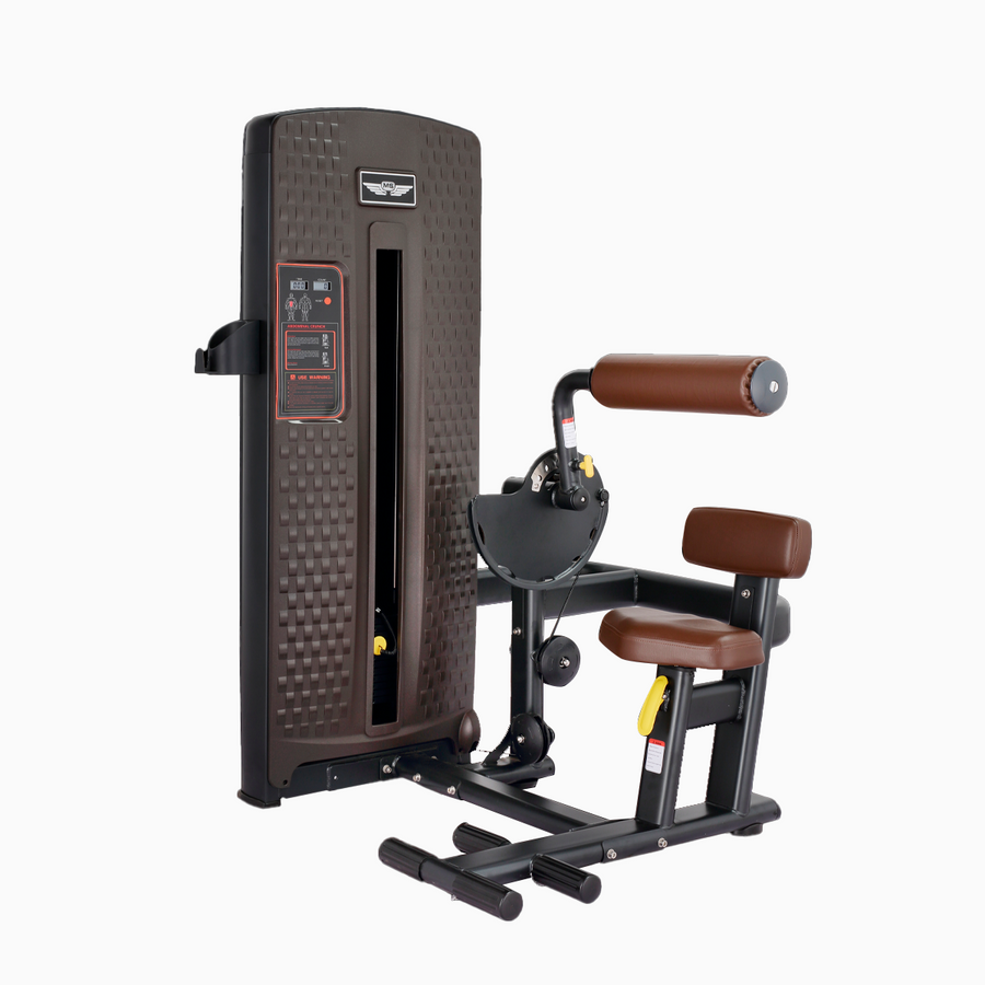 Máquina Abdominal M9 en Bolivia - vista frontal - Chelo Sports
