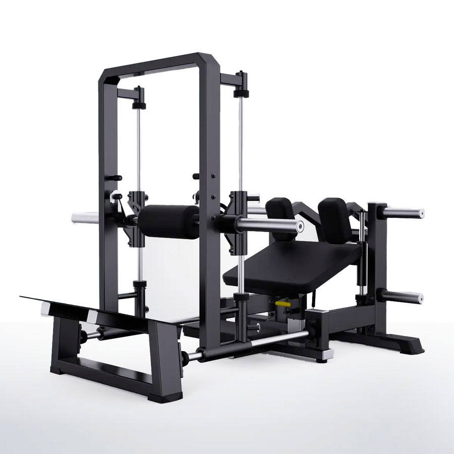 Máquina 3D Hip Thrust en Bolivia - vista frontal - Chelo Sports