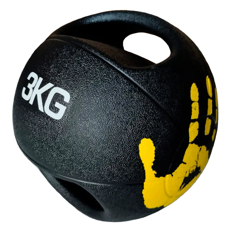 Balon medicinal con agarre en Bolivia - entrenamiento funcional y potencia - Chelo Sports