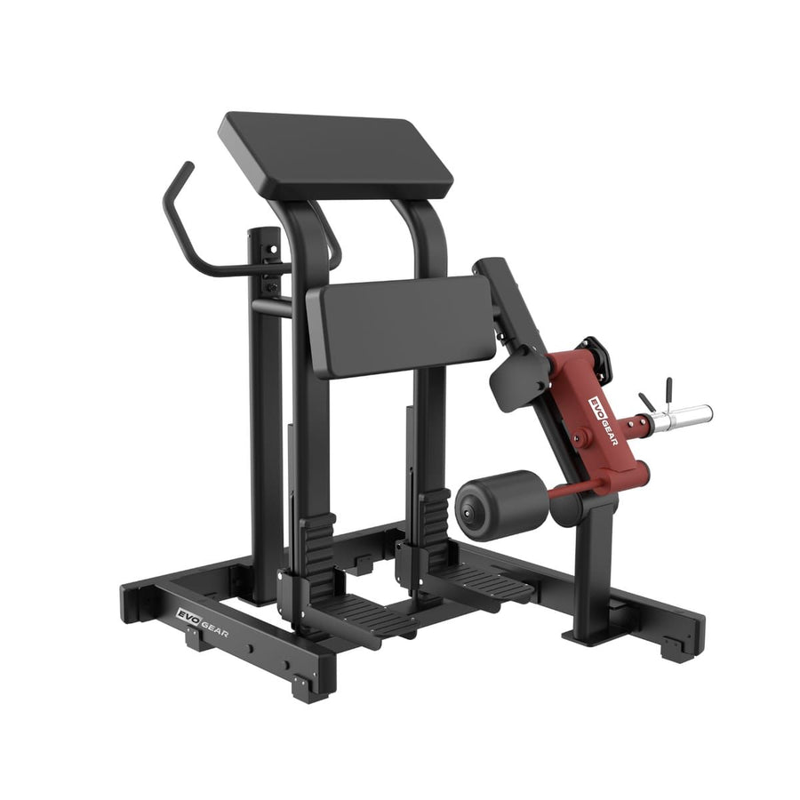 Máquina Iso-Lateral Kneeling Leg Curl en Bolivia - vista frontal - Chelo Sports