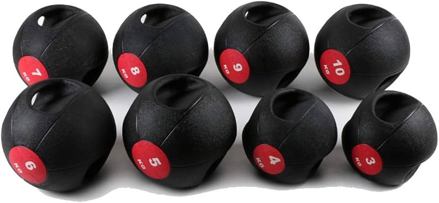 Set de Balón medicinal con agarre