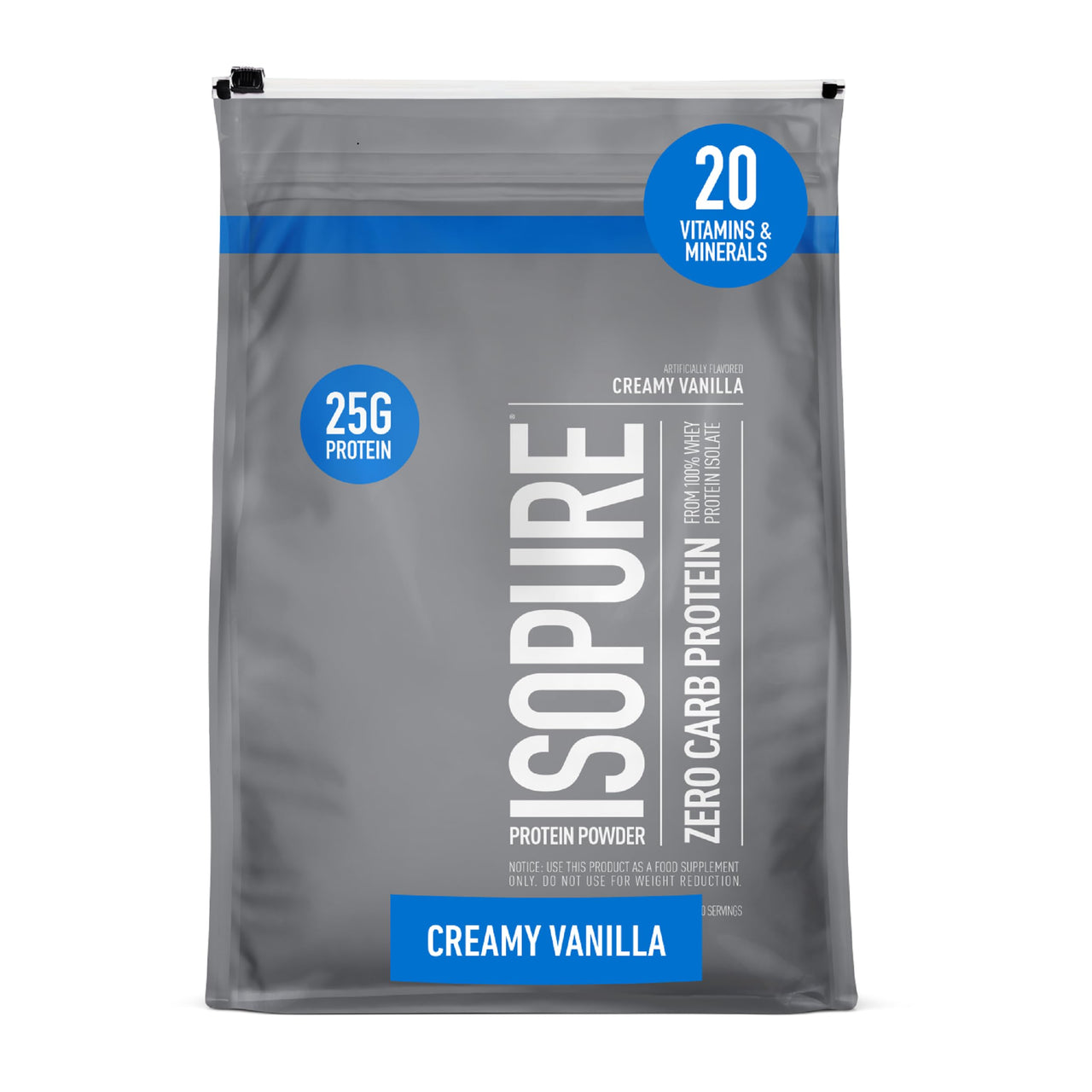 NAT Isopure Zero/Low Carb Isopure 