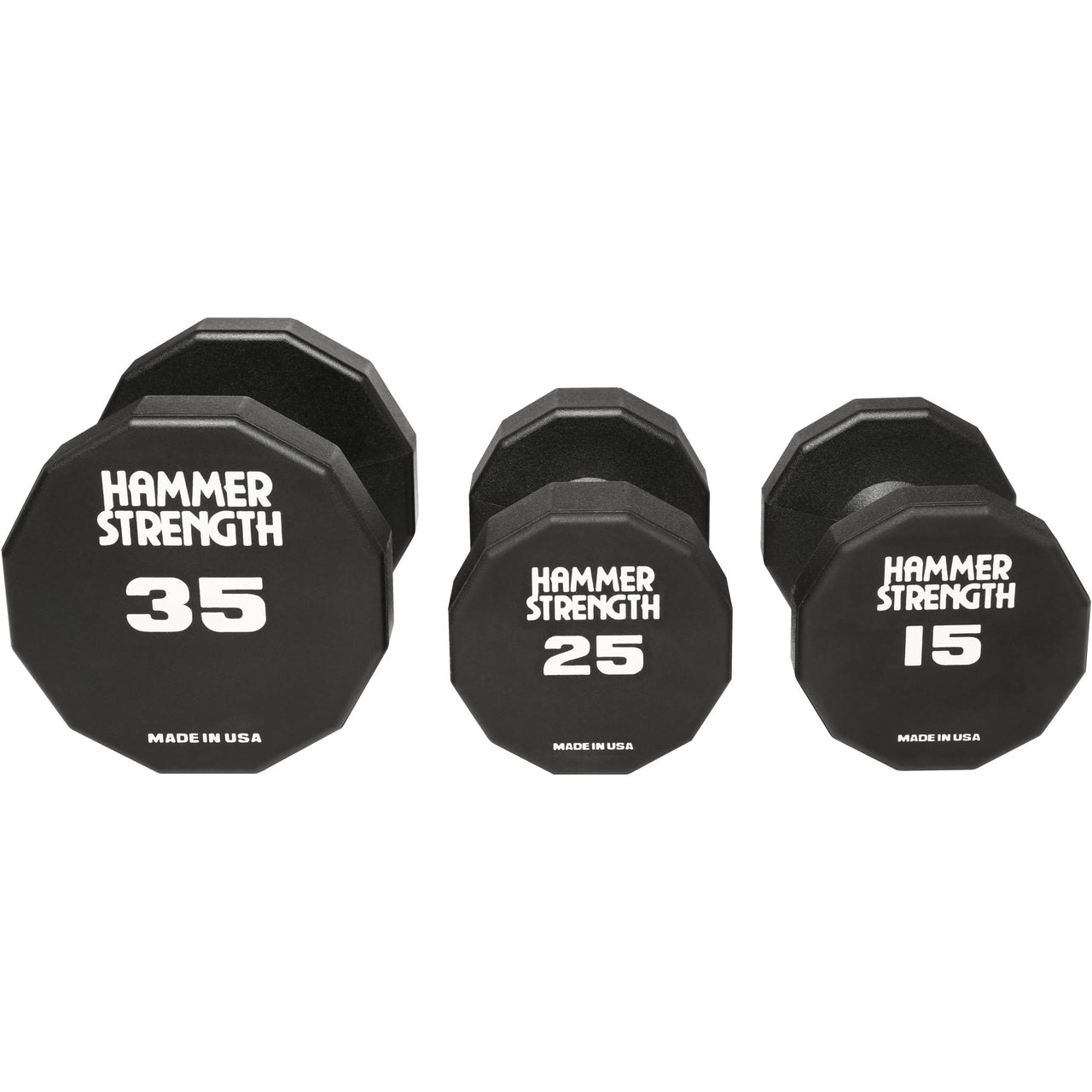 Urethane Dumbbells Set 2.5 - 40 kgs