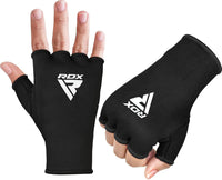 Thumbnail for RDX IS Gel Padded Inner Gloves Hook and Loop Wrist Strap for Knuckle Protection OEKO-TEX®Â Standard 100 Certified
