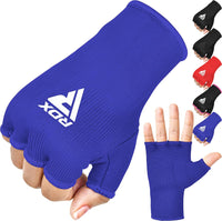 Thumbnail for RDX IS Gel Padded Inner Gloves Hook and Loop Wrist Strap for Knuckle Protection OEKO-TEX®Â Standard 100 Certified