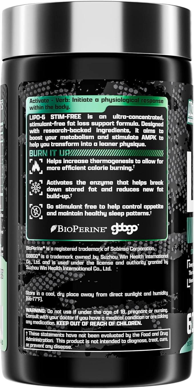 Lipo-6 stim free (Nutrex)