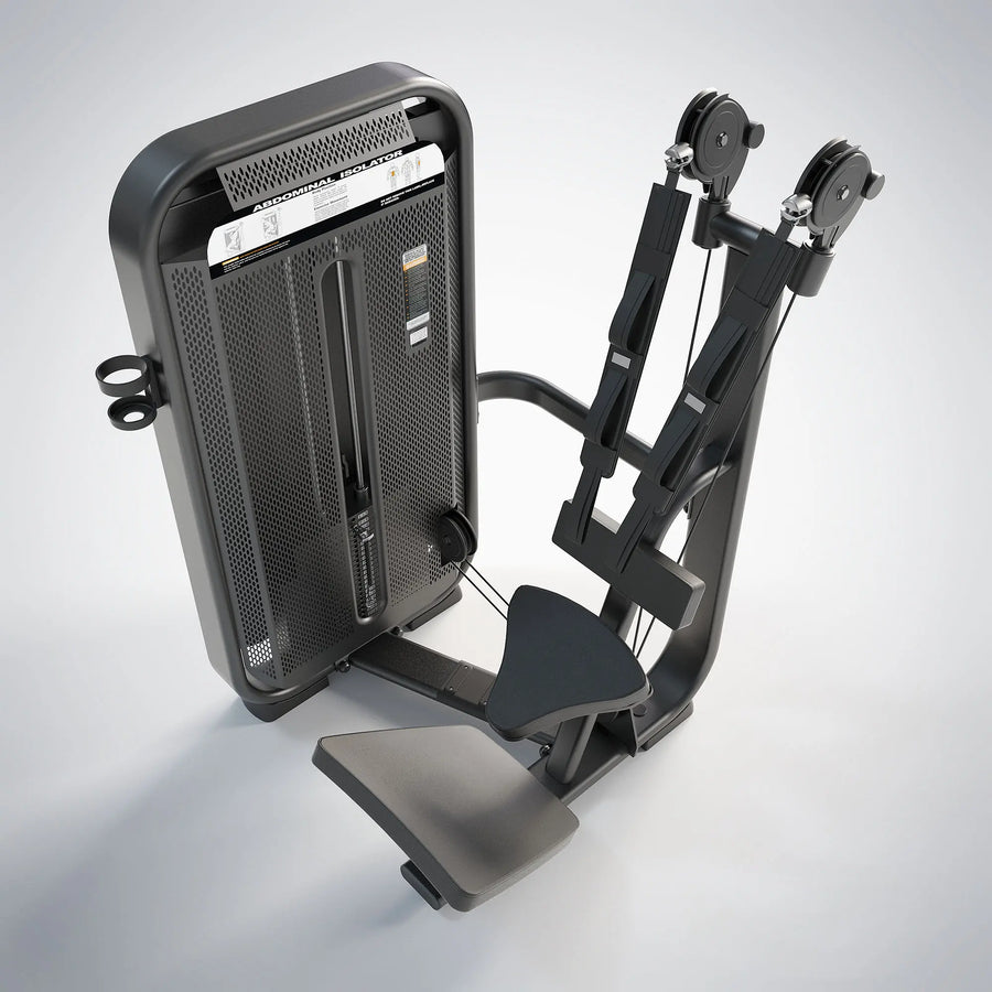 Aislador Abdominal Fusion Pro en Bolivia - vista lateral de apoyos - Chelo Sports