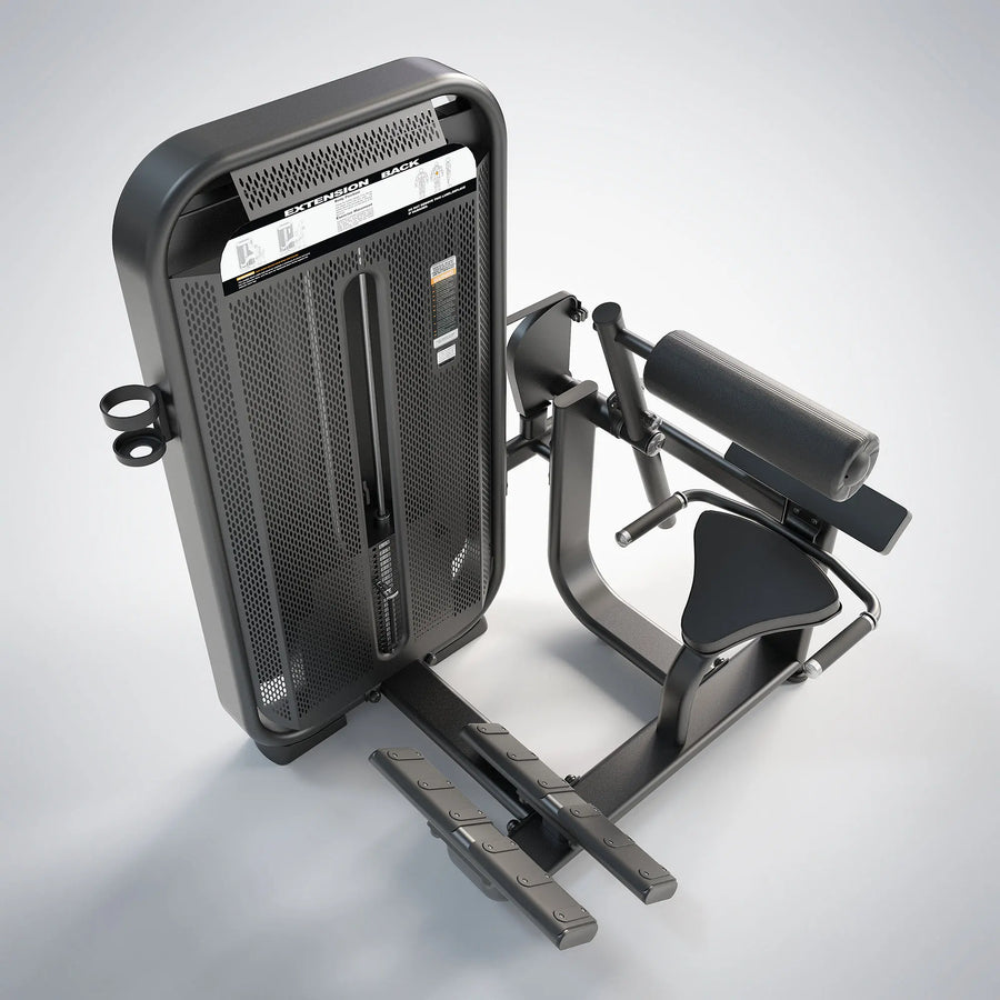 Back Extension Fusion Pro en Bolivia - detalle de respaldo y rodillos - Chelo Sports