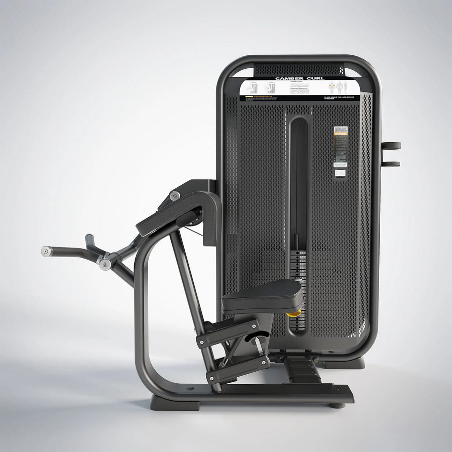 Bíceps Curl Fusion Pro en Bolivia - detalle de agarres y asiento - Chelo Sports