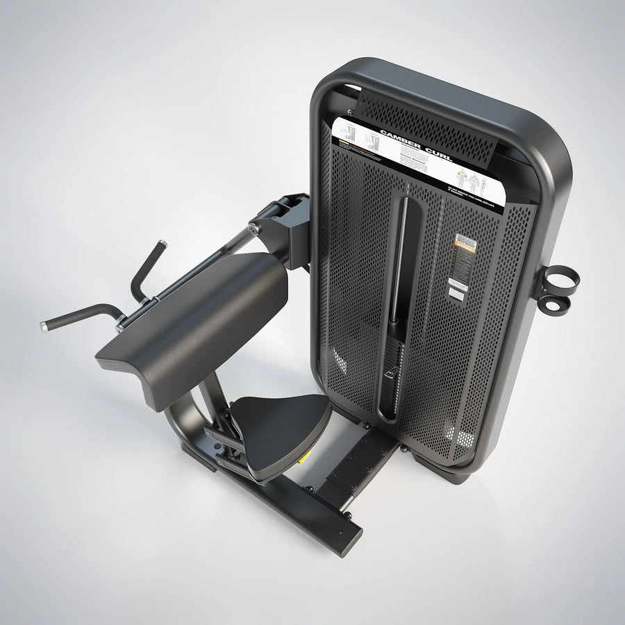 Bíceps Curl Fusion Pro en Bolivia - vista lateral de predicador - Chelo Sports