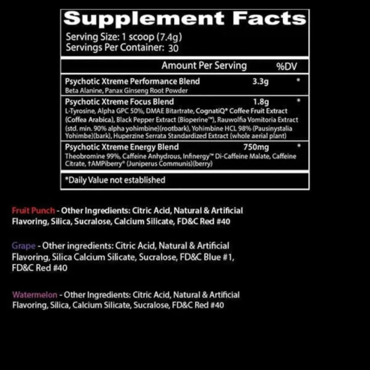 VENOM INFERNO Dragon Pharma Pre Work out 