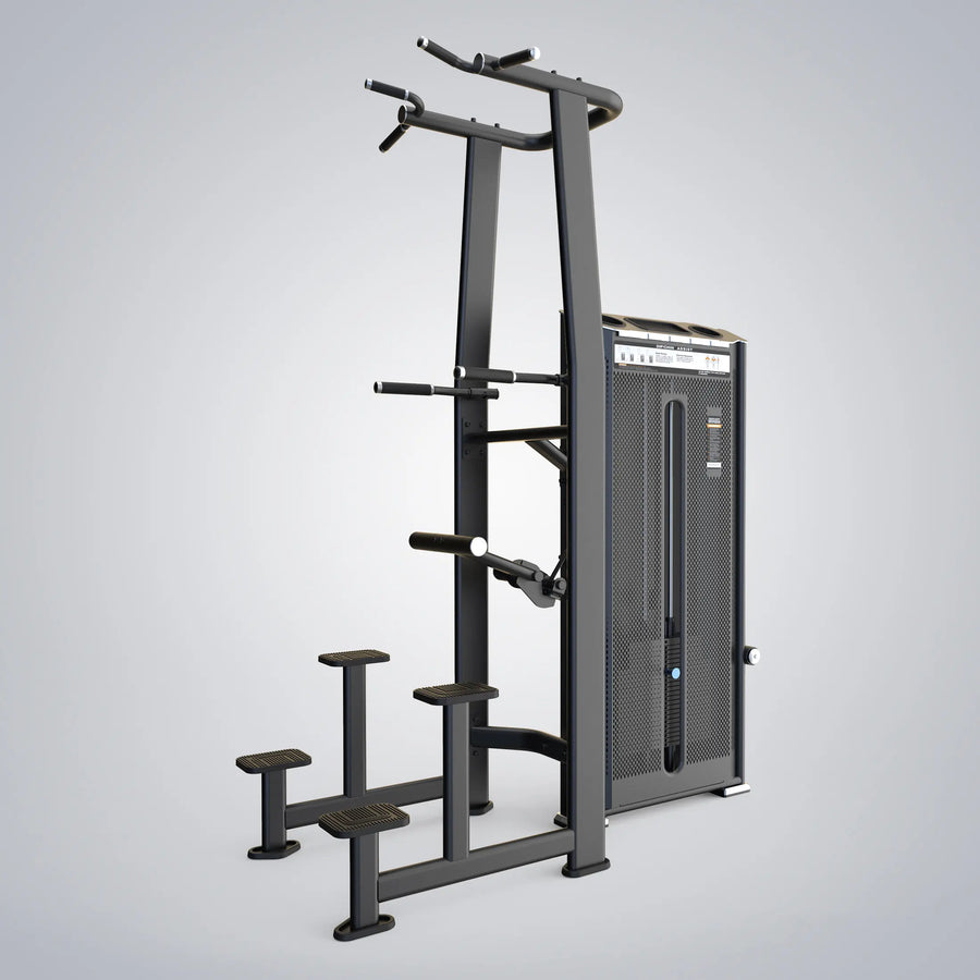 Dip - Chin Assist Fusion Pro en Bolivia - vista frontal - Chelo Sports