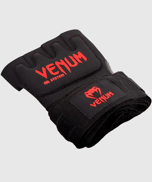 VENUM GLOVE KONTACT GEL BANDAGE BLACK/RED