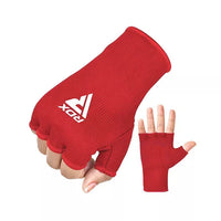 Thumbnail for RDX IS Gel Padded Inner Gloves Hook and Loop Wrist Strap for Knuckle Protection OEKO-TEX®Â Standard 100 Certified