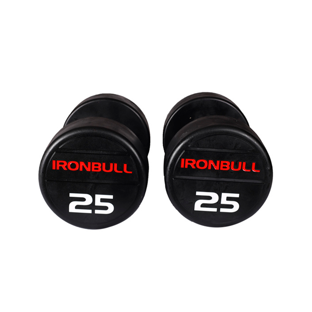 Mancuernas IRONBULL engomadas 2.5 - 35 kgs
